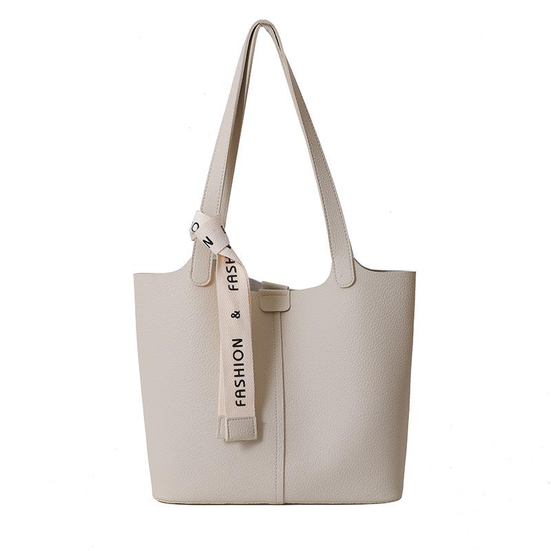 

Вместительная сумка-тоут для поездок на работу, женская, новая, модная, универсальная, из мягкой кожи, на плечо белый