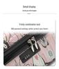 16" Women's Carry-on Makeup & Toiletry Bag with Lock - Large Capacity, Lightweight, Waterproof Organizer.