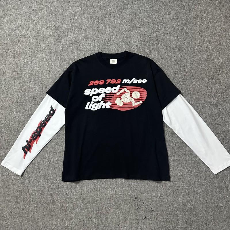 Broken Planet Streetwear Hoodie Set With 3D Puff Print Loose Fit Cotton Sweatshirt Men