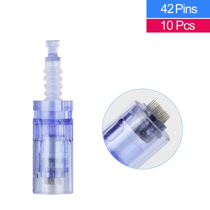 

Комплект сменных игольчатых картриджей с байонетным портом Derma Pen, электрическая микроигла, сменные одноразовые иглы для Dr.pen A6 10-Pack