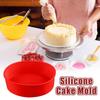 6/8 Inch Silicone Cake Mold Non Stick Baking Molds Reusable Food Grade Round Cake Maker For Home Kitchen Oven Cooking Tools