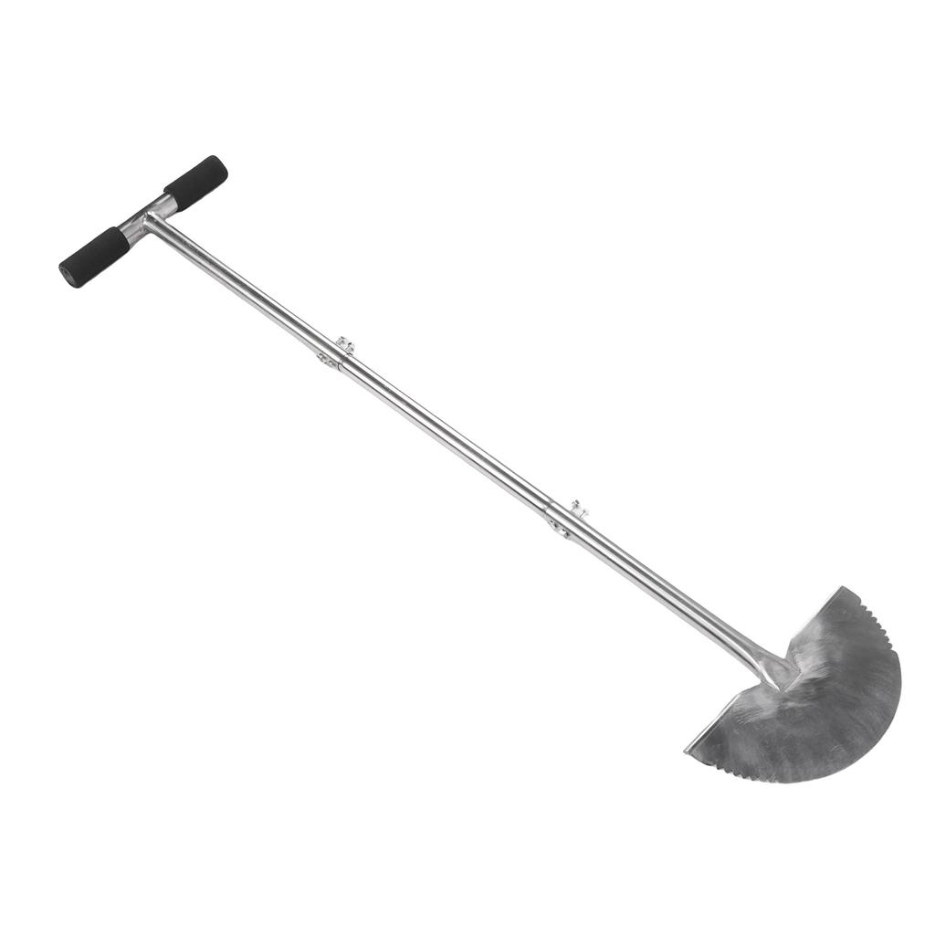 Half Moon Lawn Edger Multifunctional Detachable Handheld Step Edger Manual Saw Tooth Border Lawn Tool