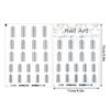 Franse Manicure Strips Nagel Vormen Franje Tip Gidsen Sticker Doe-het-zelf Golvende Lijn Nagellak Art Tips Gidsen Stickers Stencil Strips Nagel Gereedschap