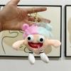Charming 13cm Plush Doll Keychain With Long Plush And Pp Cotton Stuffing