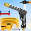 10m High-Pressure Car Wash Spray Gun Set with Hose, Nozzle, Connector, Water Gun for Home & Garden Use