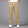 Νέα καλοκαιρινά ανδρικά βαμβακερά παντελόνια casual φόρμες συν μεγεθών Ανδρικές φόρμες που αναπνέουν άνετες απορρόφηση ιδρώτα μονόχρωμο επαγγελματικό ίσιο παντελόνι