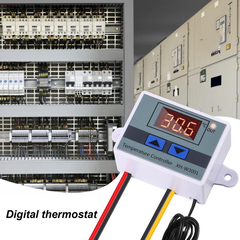 XH-W3001 Controllo Digitale Temperatura Microcomputer Termostato Regolatore di Temperatura Digitale a LED Nuovo Termoregolatore