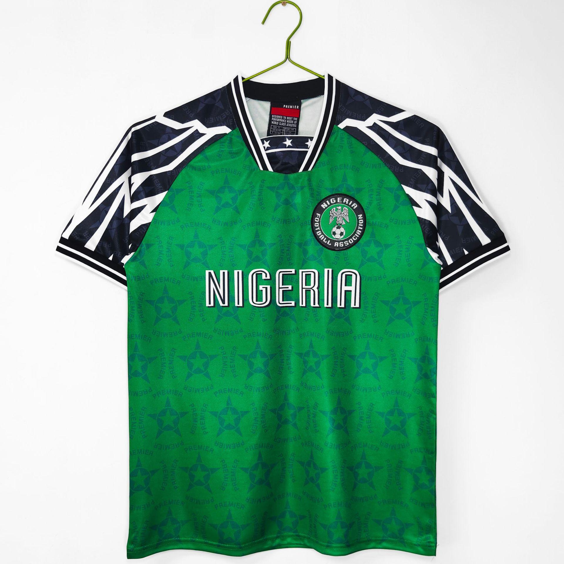 Nigērijas nacionālās komandas retro klasisks futbola