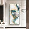 Nordic Geometric Wall Art Canvas Painting Abstract Golden Deer Birds Posters and Prints Wall Pictures for Living Room Home Decor