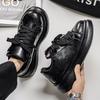 Men's shoes platform casual shoes high quality leather sports shoes