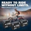 [VARTA] VARTA Powersports AGM T4L Motorcycle Battery Sealed/Charged with Liquid/YT4L-BS
