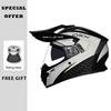DOT Motorcycle Full Helmet Dual Lens Motocross Off Road Helmet Dirt Bike Racing Casque Capacete Dirtbike Downhill AM DH Cross