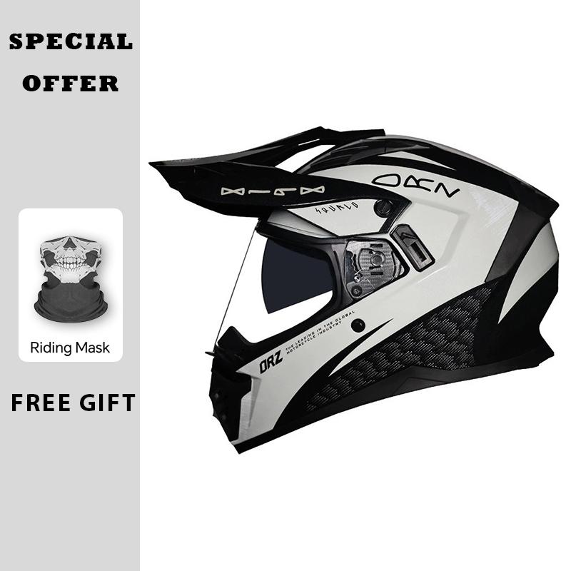 Off Road Helmets Motorcycle Helmet Racing Downhill ATV Capacetes Dirt Bike Motocross Casco Men Women DOT ECE Full Face Helmet