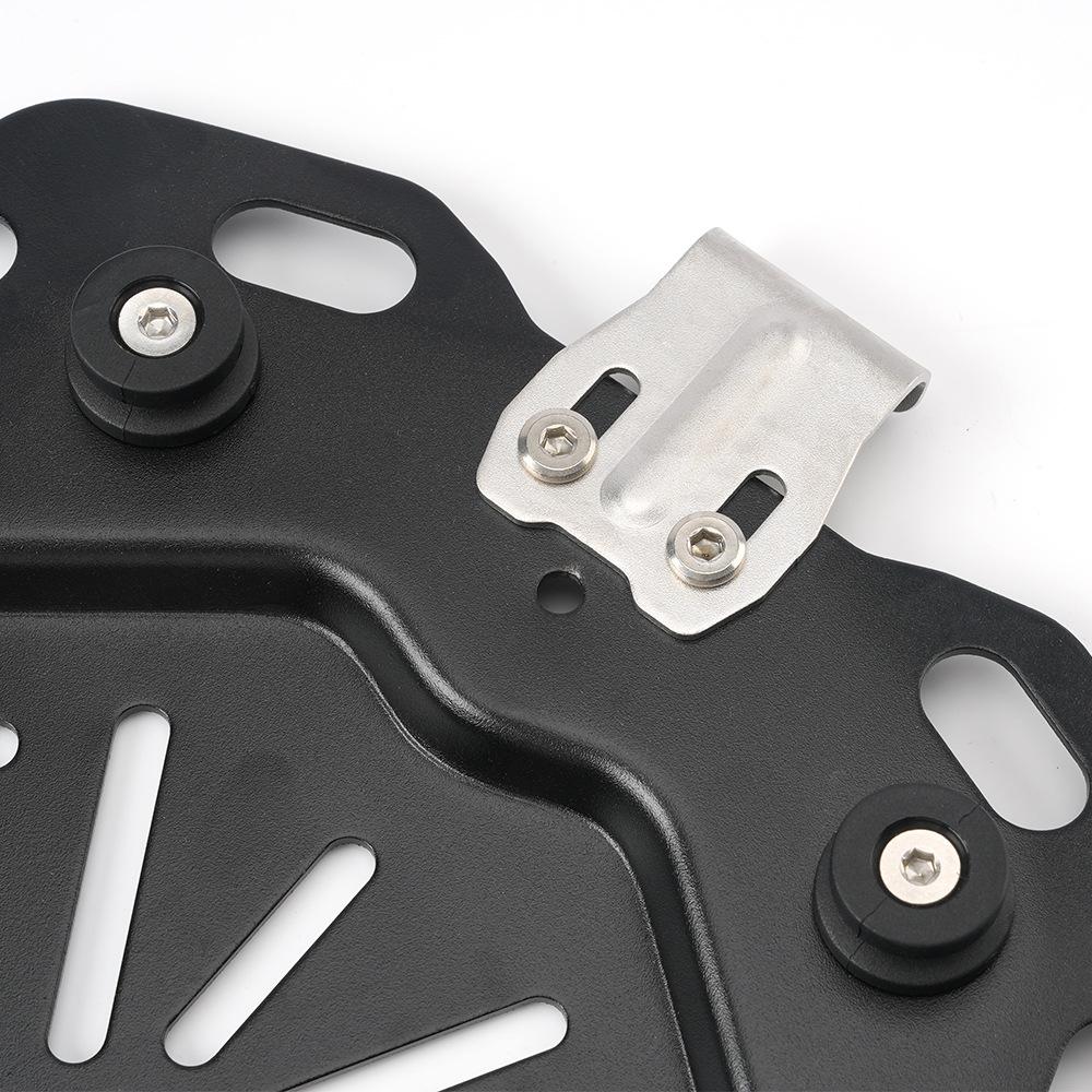 Motorcycle Lock Support Bars with Side Luggage Fasteners and Trunk Pannier Screws for Secure Storage Solutions