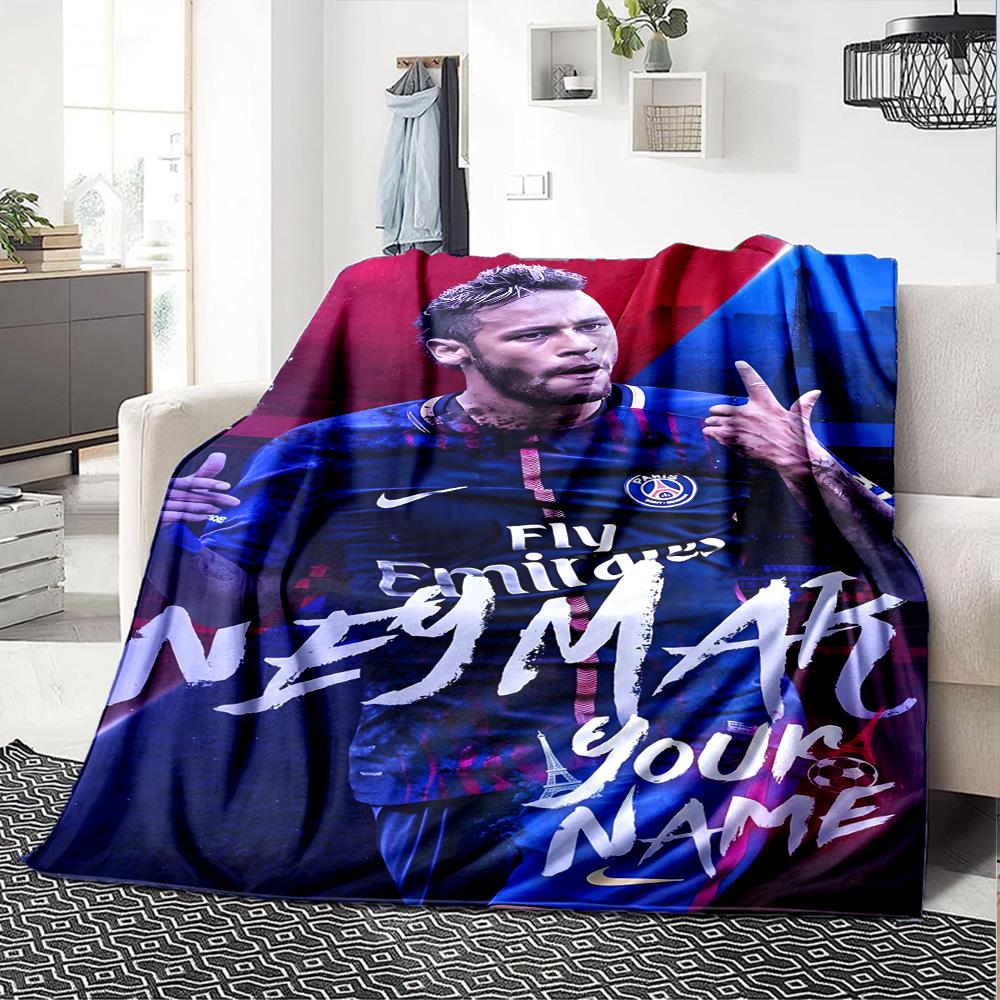 Neymar S Golden Moment Blanket Ultrasoft Suitable For Bedding Seaside Livingroom For All Occasions Modern Style Perfect Gift For Relatives And Friends