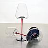 2pcs Red Holder Crystal Red Wine Glasses Hand-blown Red Wine Cup Glassware Champagne Goblet  Hotel
