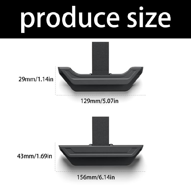 Trunk Release Assist Handle High Strength ABS Twist Resistant Cord Smooth Integration Interior Organizers for Vehicle