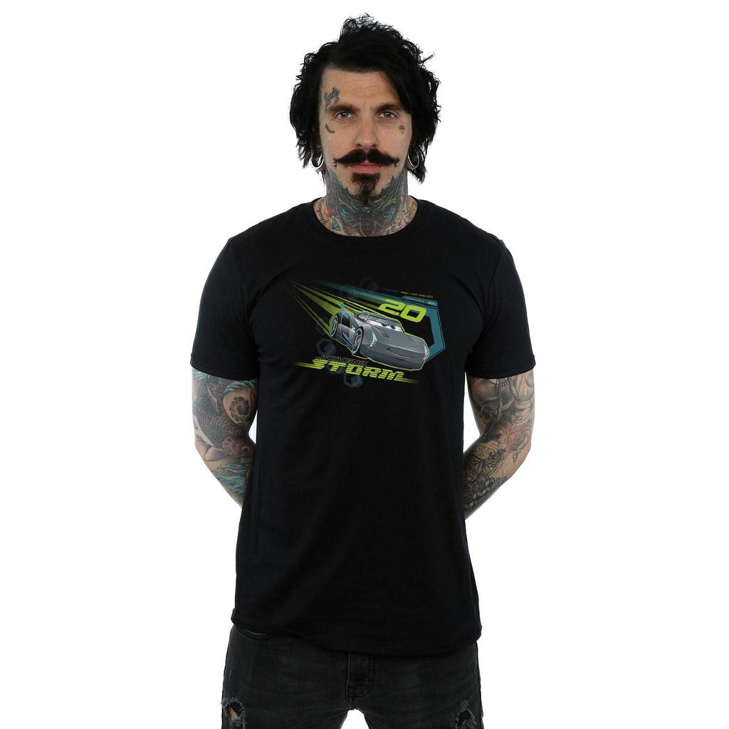 Disney Mens Cars Jackson Storm T-Shirt