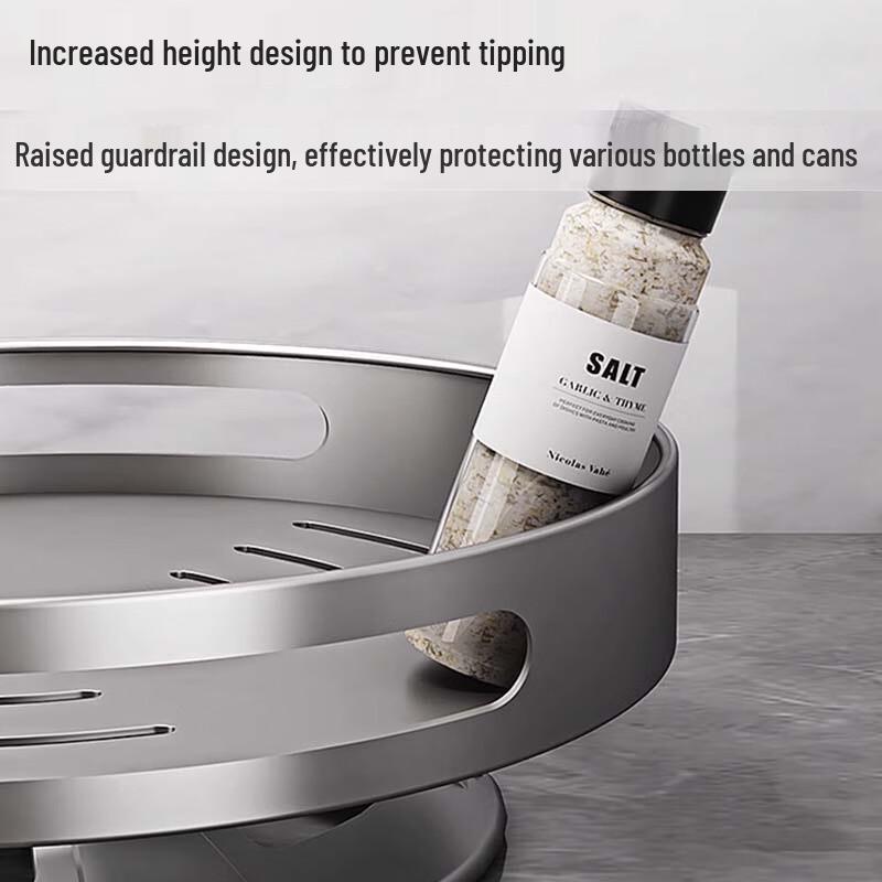 Yingbai Modern 3-Tier Rotating Kitchen Spice Rack