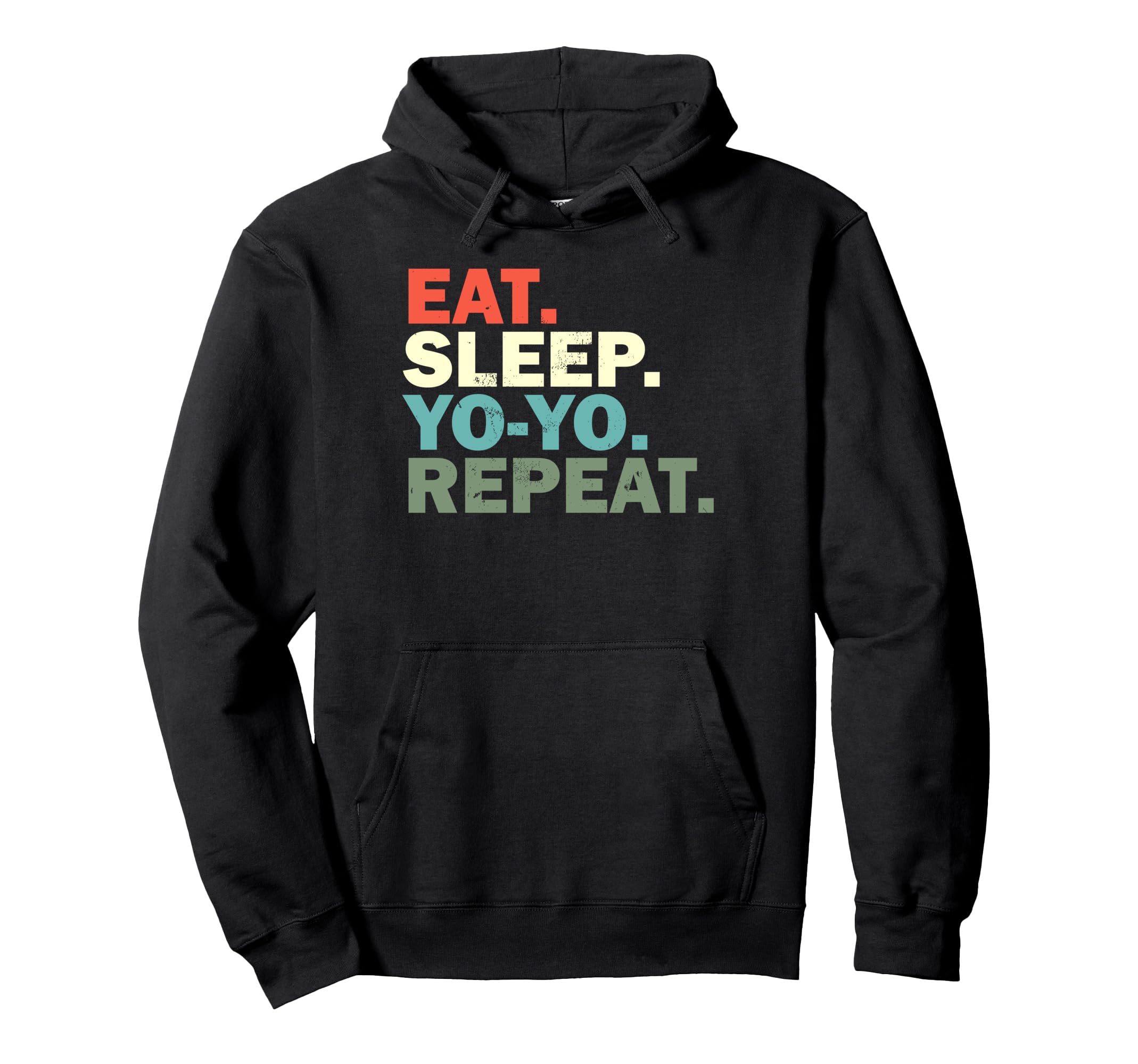 

Funny Lover Eat Sleep Repeat Hoodie Yo-Yo Yo-Yo