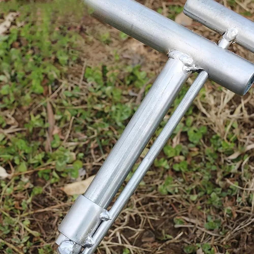 Stainless Steel Planting Tool Handheld Bulb Planter Tool  For Plant and Fruit Tree