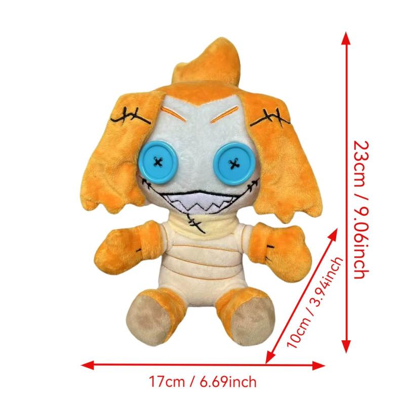 Gaslight District Girl Zombie Plush Toy Stuffed Doll Bedroom Decoration Gift