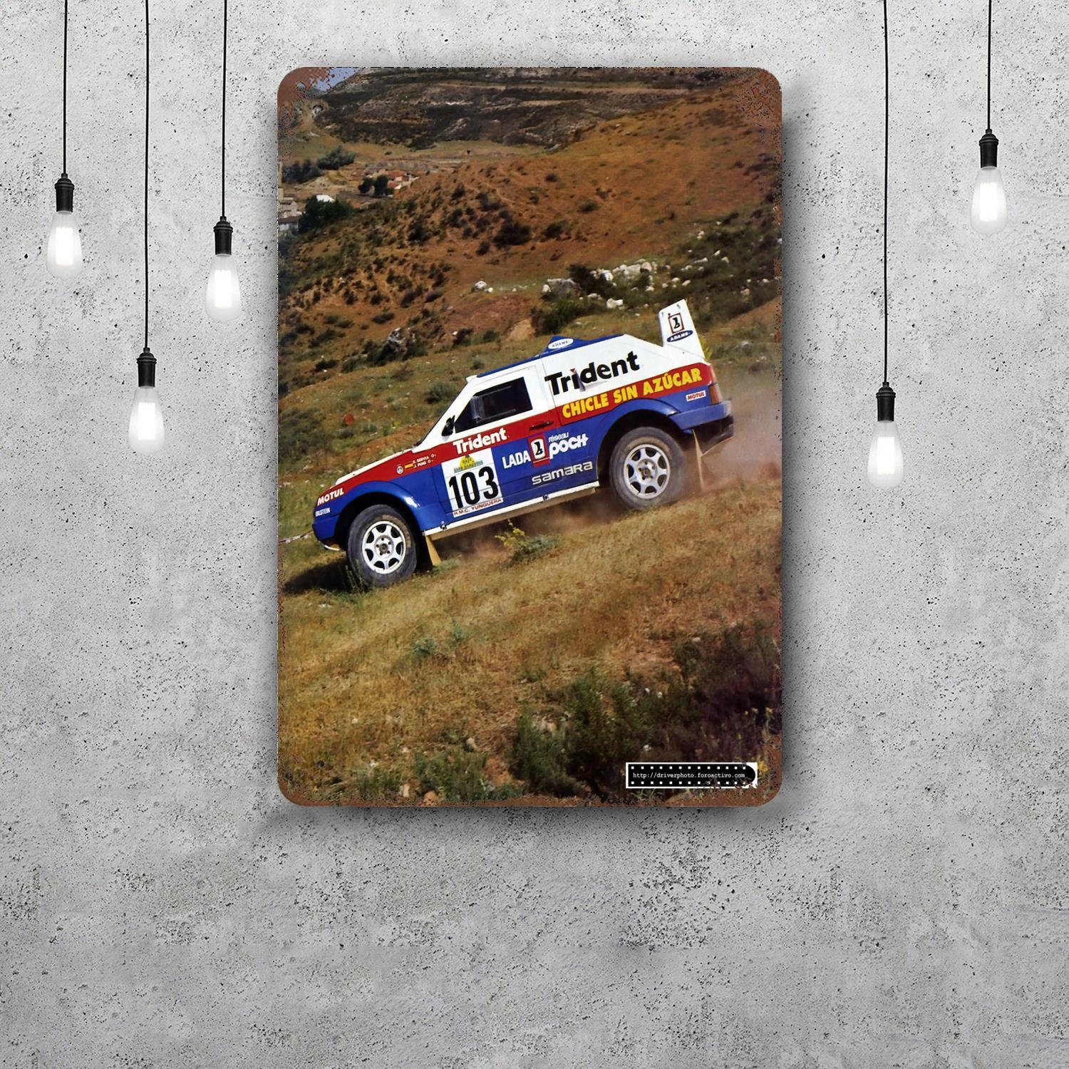 

Colin McRae Rally Video Games Retro Vintage Tin Sign Poster Decorative Plaque Metal Plate Wall Decor 20x30cm（7.8x11.8inch）