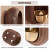 Wood Door Bell Decorative Outdoor Wind Chimes Wind Bell Music Wall Decor Entry Reminder Doorbell Accessorie Home Decor