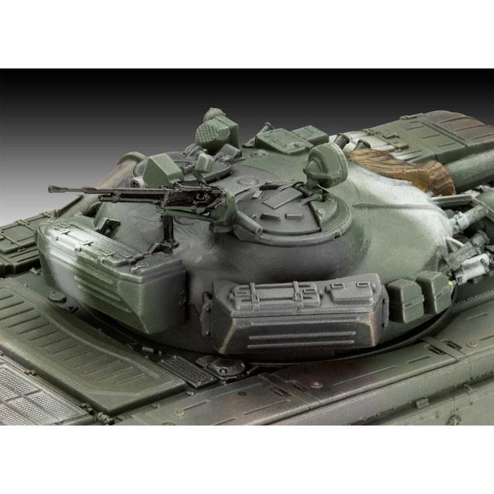 German Level 1/72 Soviet T-72 M1 Plastic Model 03357 (Tank) - 13.2cm Length