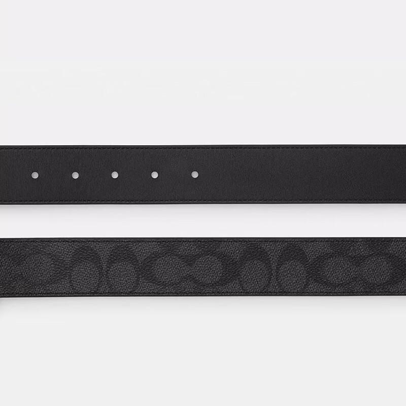 COACH Unisex Plate Buckle Belt 38MM