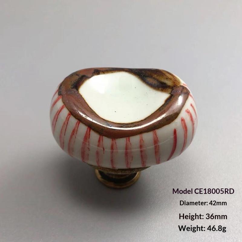 Ceramic Door Handles French Vintage Furniture Handle Cupboard Kithen Cabinet Wardrobe Drawer Closet Pulls Diy Decor