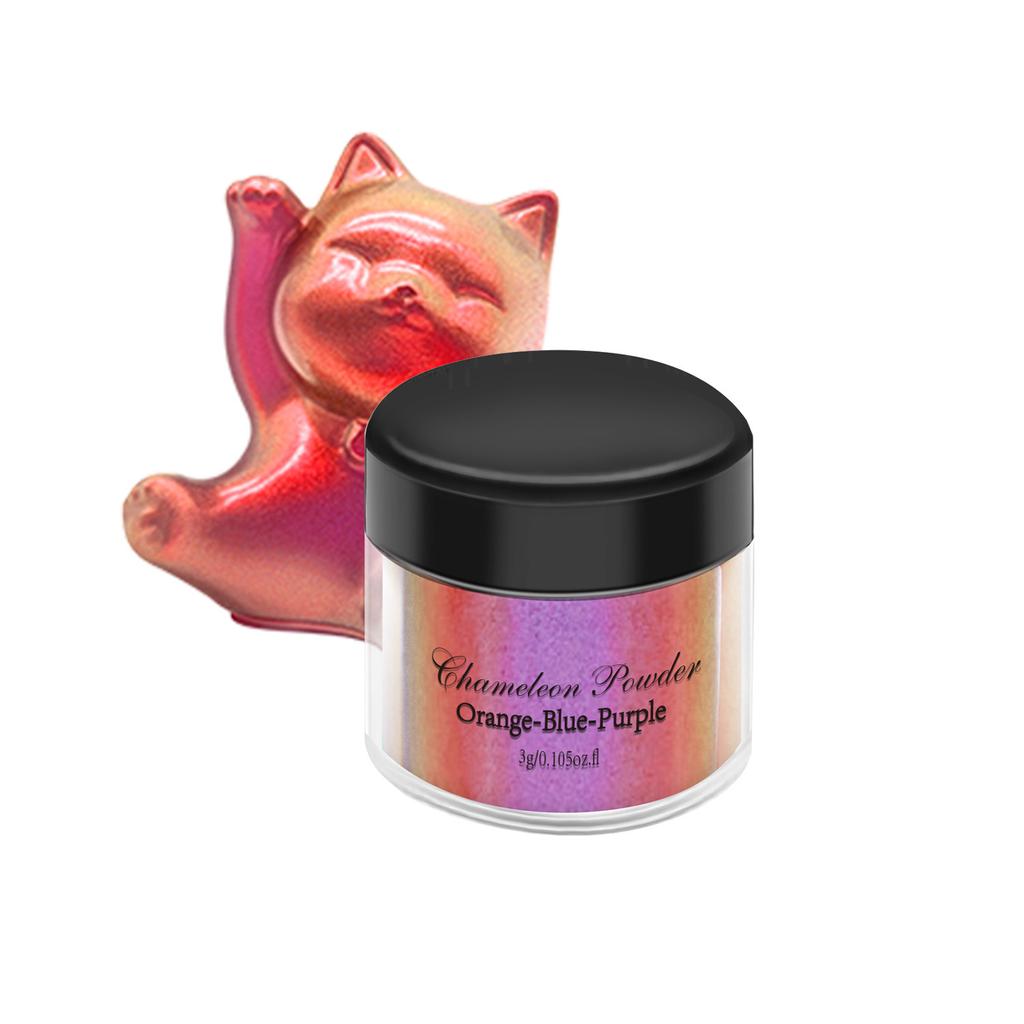 20Colors 3g Chameleon Mica Powder Color Shift Pigment Powder for Epoxy Resin Painting Soap Making Bath Bombs Candle Making Slime