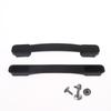 Heavy Duty Black Plastic Suitcase Handle 1 Set Durable Replaceable Grip for Travel Luggage Repair Daily Use