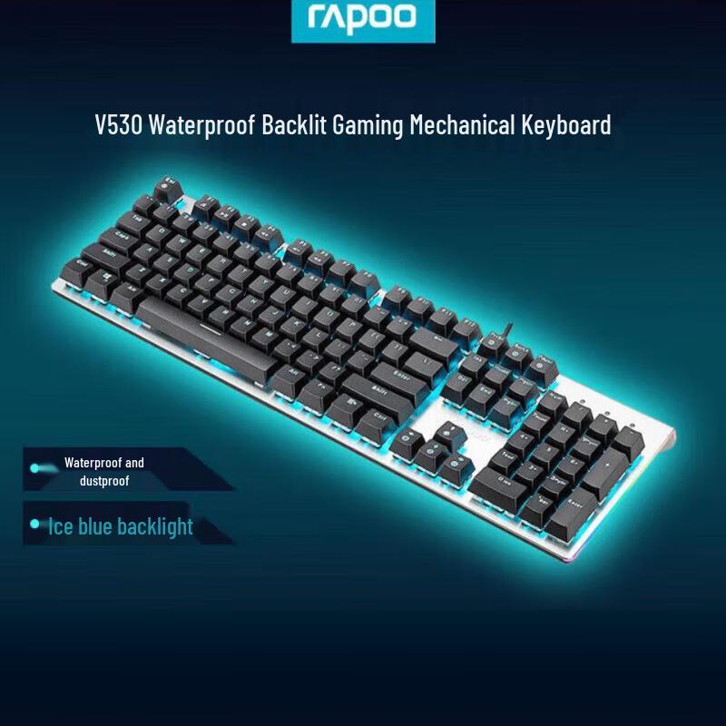 

Rapoo V530 Metal Panel Mechanical Gaming Keyboard