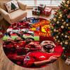 Tappeto Rotondo con Fantasia Football United F.C, Tappetino da Interno/Esterno, per Picnic, Sala Giochi, Camera da Letto, Ufficio, Soggiorno, Tappeto Decorativo per la Casa, Regalo di Compleanno
