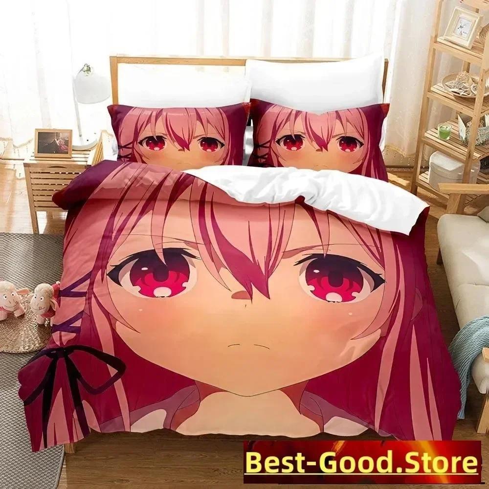 3D Print Anime Bed Sheet Set Engage Kiss Bedding Set Single Twin Full Queen King Size Bed Set Adult Kid Bedroom Duvet Cover Sets