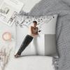 Singer CCharlie Puth Whatevers Clever Pillow Case Square DoubleSided Printing Sofa Cushion Cover Pillowcase Bedroom Bedside