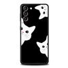 Cute Cat Phone Case For Samsung Galaxy S24 S23 S22 S20 Ultra S21 FE 5G S10 S9 Plus S10E S8 Soft Silicone Cover