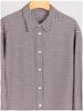 2025 New Women's Korean-Style Plaid Brushed Shirt - Loose Fit