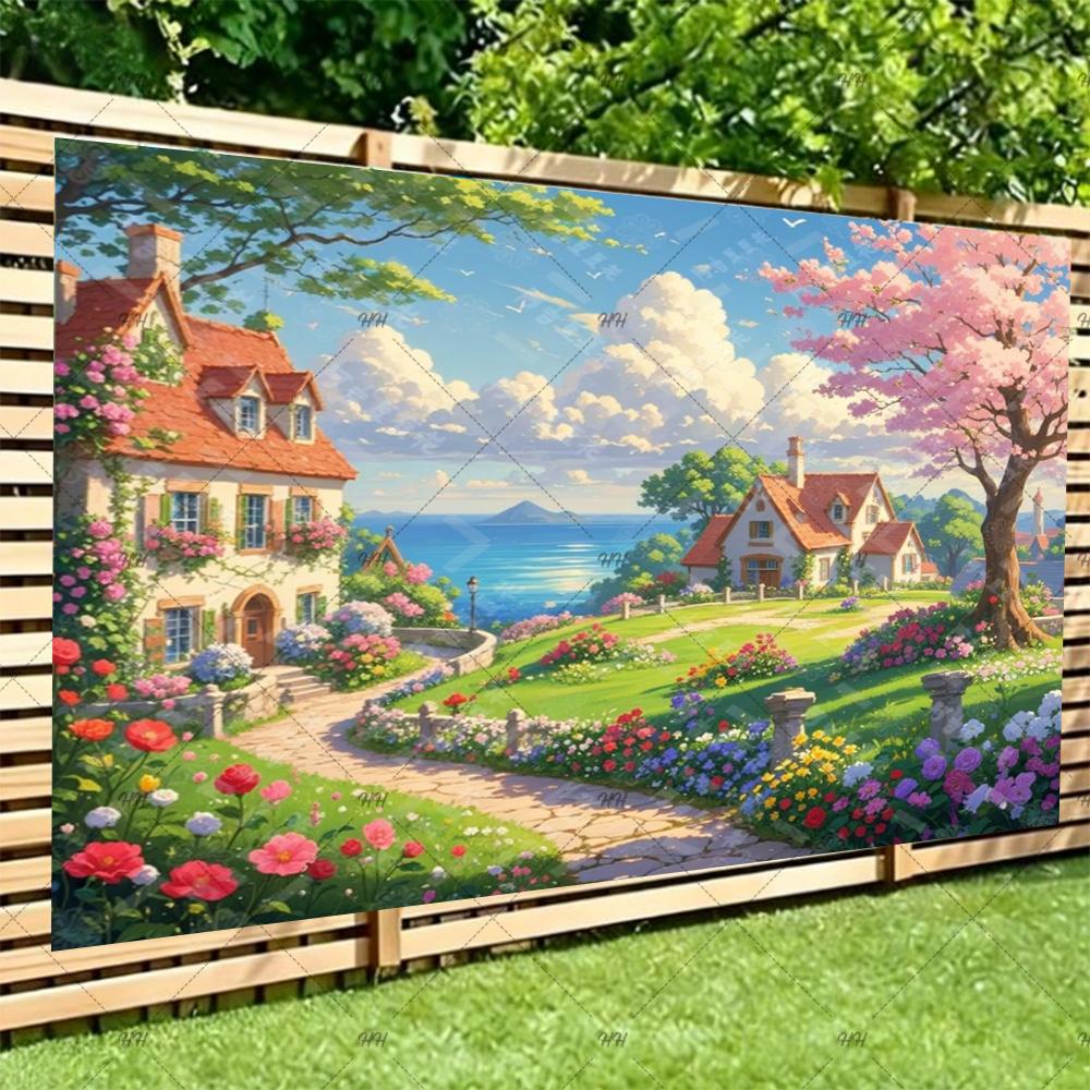 

Spring Garden Theme Birthday Party Decoration Background Tea Reception Backdrop Portrait Photozone Studio Props Banner Supplies 120X90CM