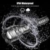 Brightest XHP160 White Flashlight Portable Zoomable Torch USB Rechargeable Powerful Waterproof Lantern Use 18650/26650 Battery