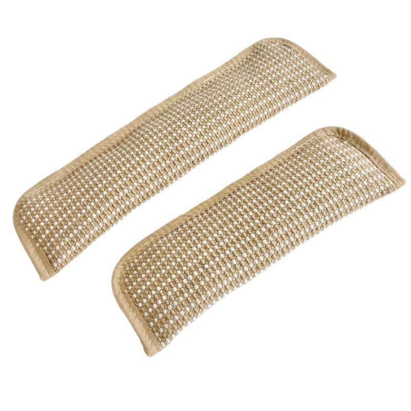 Teething-Resistant Catnip Pillow Toy - Sisal Scratch Pad & Boredom Relief