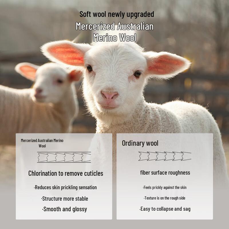 EMZ Herren Business Woll-Polopullover