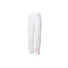 Nike Logo Print Cuffed Fleece Casual Pants Women Bottoms White DO6956-100