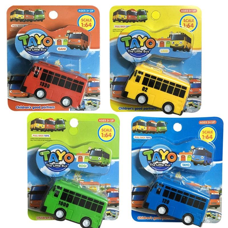 Premium Quality Tayo The Little Bus Model Mini Toy Set For Kids Ideal Gift
