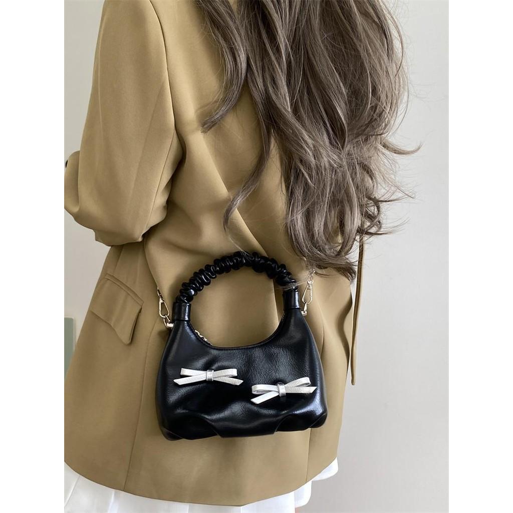 IELGY All-Match Bowknot Portable Shoulder Messenger Bag