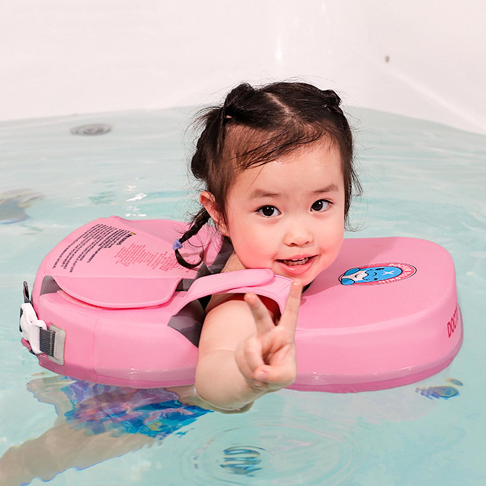 

Non Inflatable Baby Swimming Float Baby Infant Swim Newborn Pool Floats Swimming Loop Soft Waterproof Swim Ring синій