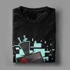 Herren Voz Hazbins Hotels Anime T-Shirt 100% Baumwolle Oberteile Hipster Kurzarm O-Ausschnitt T-Shirt Neuankömmling T-Shirts