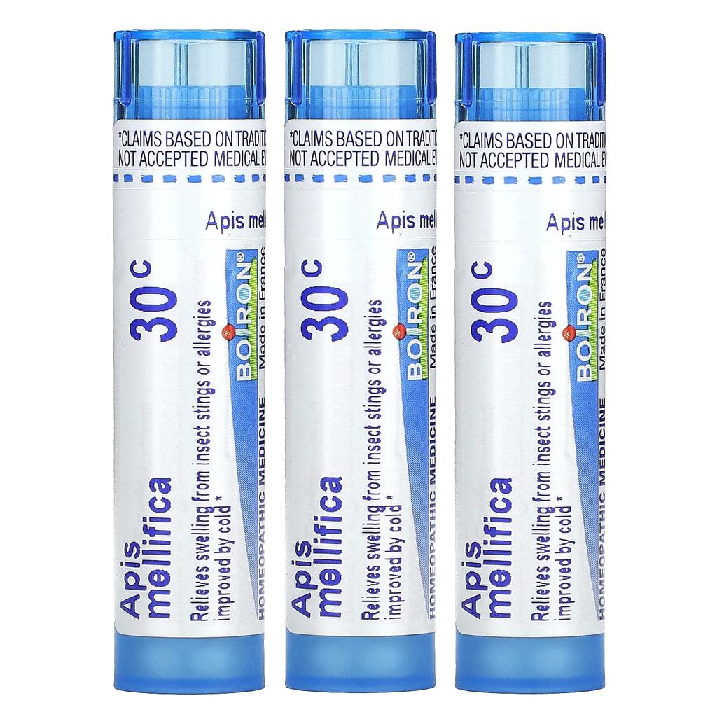 Apis Dissolving Pellets, 3 Tubes, 80 Pellets Each