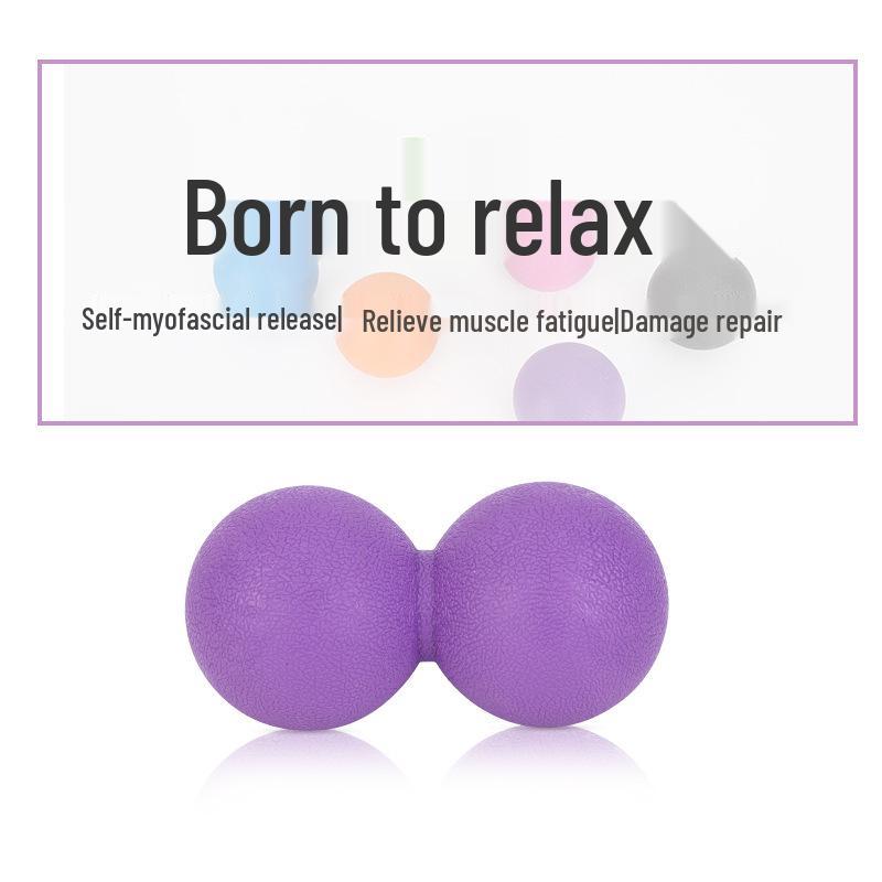 TPE Peanut Acupressure Massage Ball for Foot & Muscle Fitness